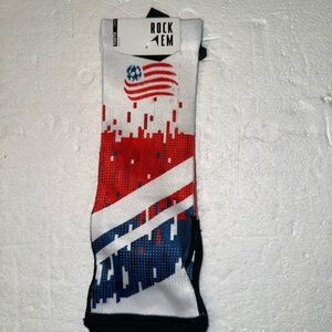 Rock Em New England Revolution Youth Socks